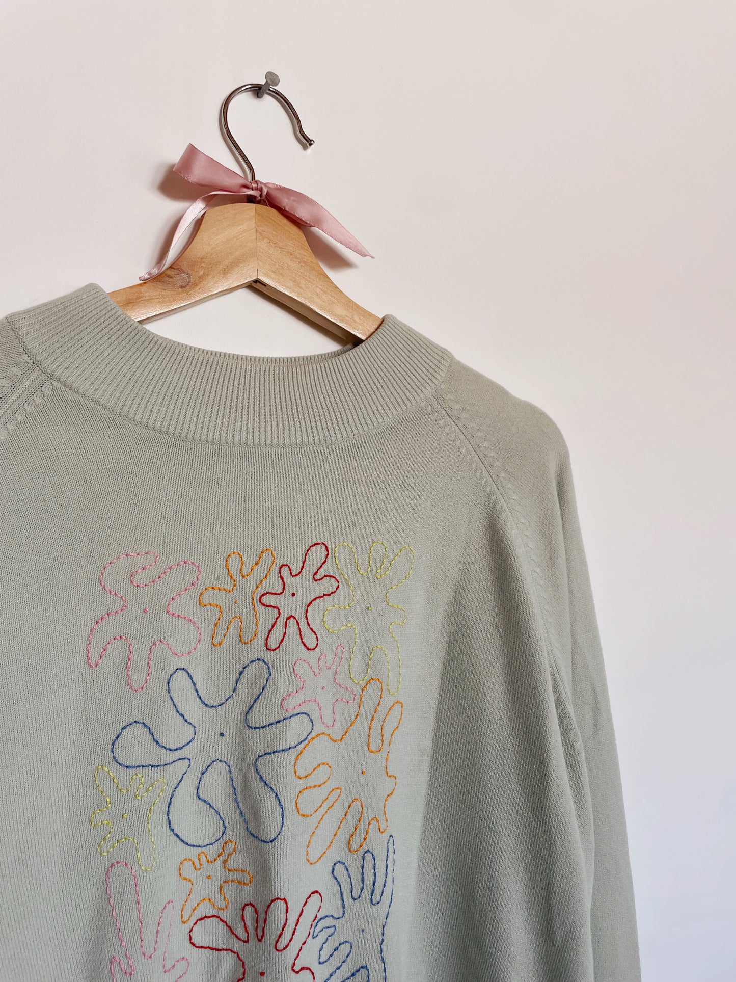 Squigles Embroidered Sweater