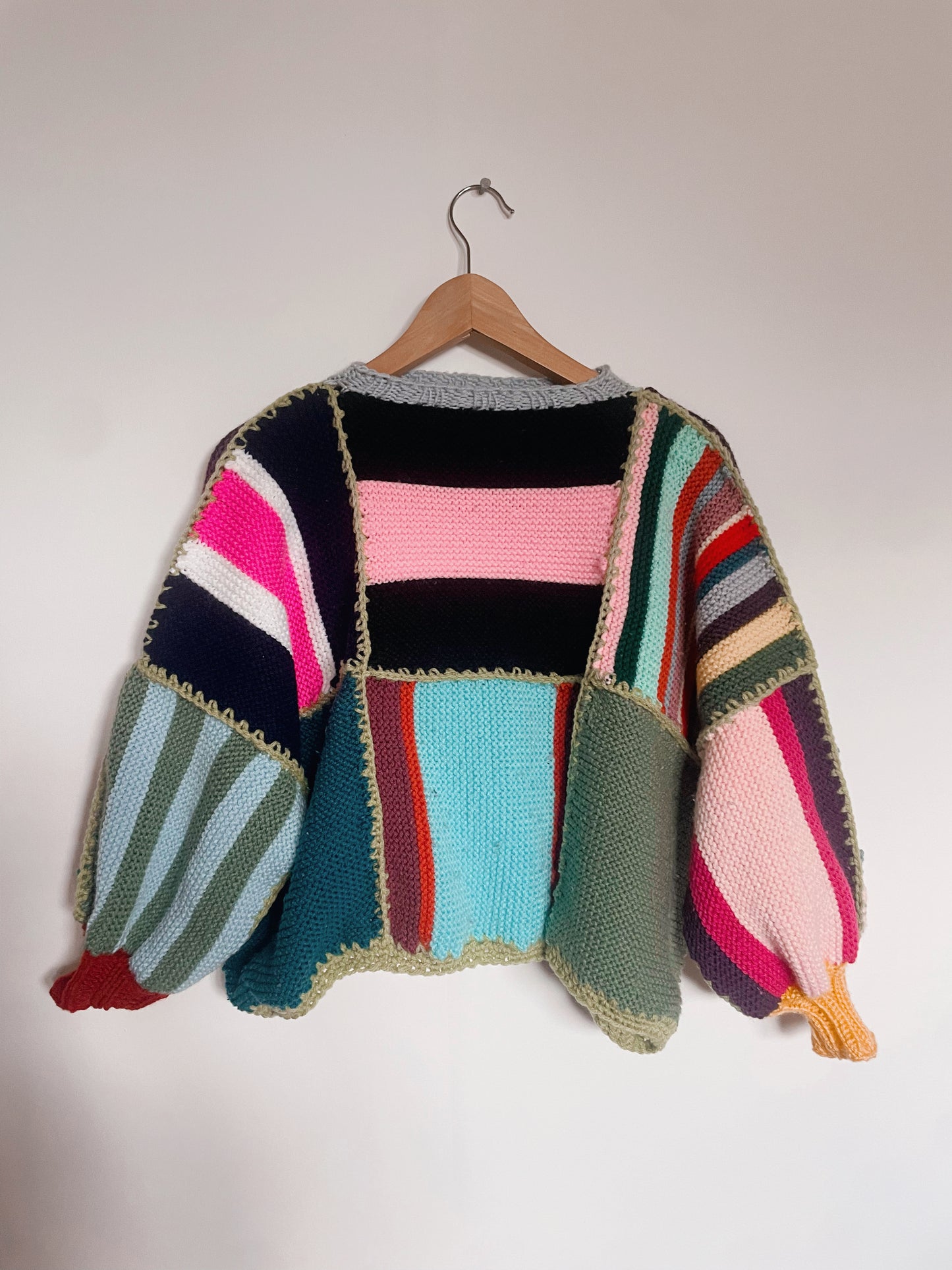 Patchwork Sweater - Reversible