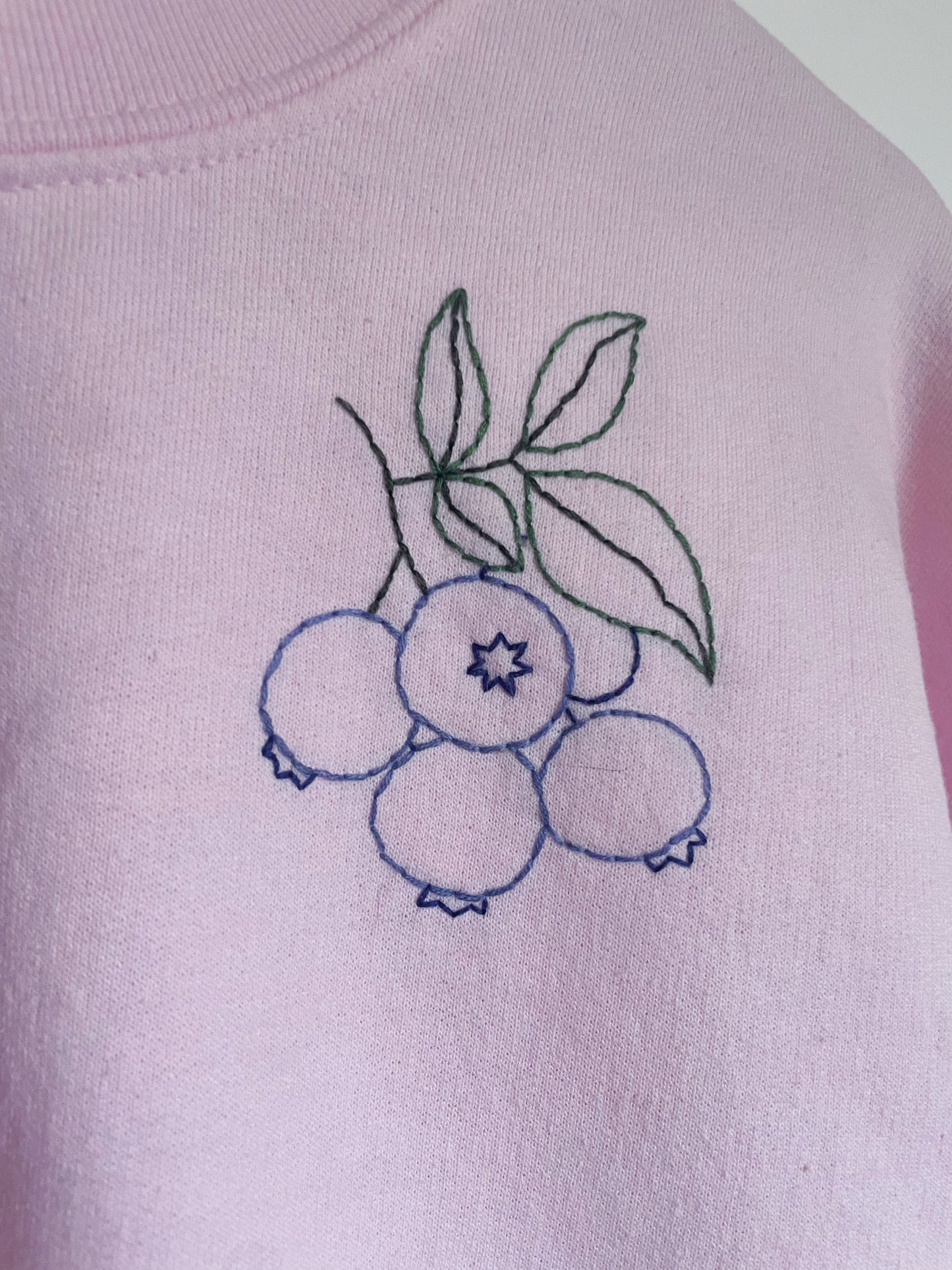 Blueberry crewneck