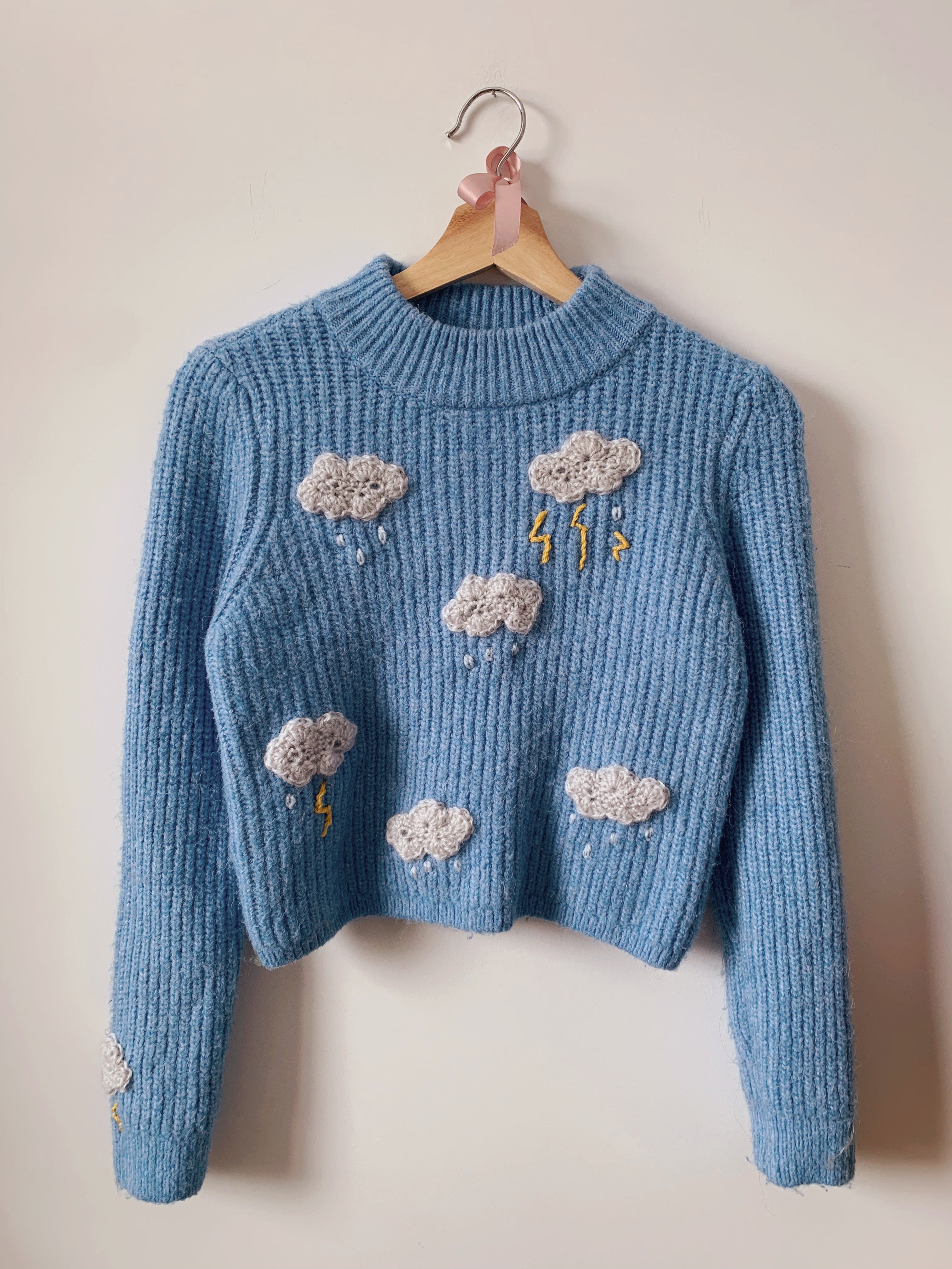 Upcycled knitwear sale